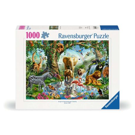 Ravensburger 12000682 Puzzle Abenteuer im Dschungel 1000 Teile