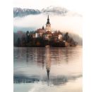 Ravensburger 12000740 Puzzle Die Insel der Wünsche, Bled, Slowenien 1500 Teile