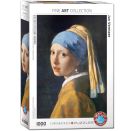 EuroGraphics Puzzle Das Mädchen mit dem Perlenohrring von Jan Vermeer 1000 Teile