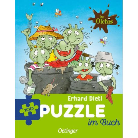 Die Olchis. Puzzle im Buch
