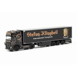 herpa - Scania CS20 HD Kühlkoffer-Sattelzug Stefan Klingbeil (Hessen   Gladenbach)