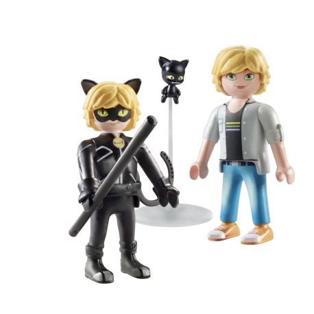 PLAYMOBIL 71337 Miraculous: Adrien & Cat Noir