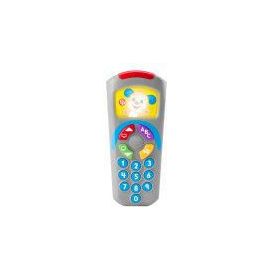 Fisher-Price Lernspaß Hündchen-Fernbedienung Lernspielzeug für Babys und Kleinkinder mit Musik und Lichtern, deutsche