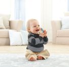 Fisher-Price Lernspaß Smartphone Musiklernspielzeug für Babys, grau, deutsche Version