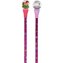 Glitzerkugel-Stift - Pferdefreunde, sortiert (1 Stück)