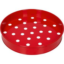 Metall-Tablett - Fröhliche Tupfen