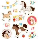 Sticker - Mein kl. Ponyhof