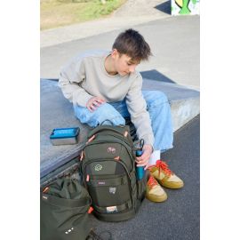 School Backpack Origin Bold dark olive