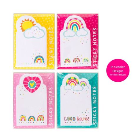 GOOD FEELINGS Mini-Sticky-Notes 80 Blatt, sortiert (1 Stück)