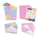 DREAMLAND Briefpapier-Set mit Stickersheet 21-teilig