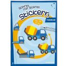 Stickern Schritt für Schritt. Fahrzeuge