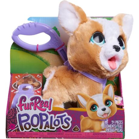 furReal Poop-A-Lots Corgi interaktives Funktionsplüschtier (20 cm)