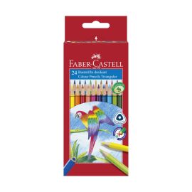 Faber-Castell Buntstift dreikant 24er Kartonetui