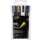 Marker UNI POSCA PC-5M 4er Set