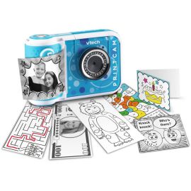 Vtech 80-549104 KidiZoom Print Cam blau