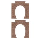 FALLER H0 2 Tunnelportale, 1-gleisig