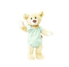Puppen-Body mit Rüschen aus 100 % Bio-Baumwolle, mint, Gr. 28-35cm