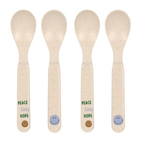 Spoon Set PP Cellulose Happy Rascals Smile