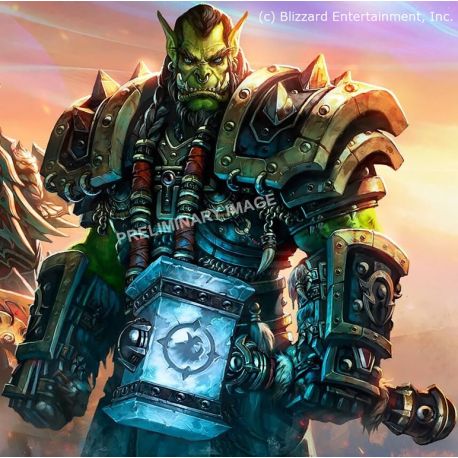 Geschenkset World of Warcraft The Orc Thrall, Revell Modellbausatz mit Basiszubehör
