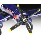 Geschenkset Flying Bulls F4U-4 Corsair, Revell Modellbausatz mit Basiszubehör