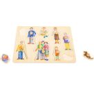 small foot Setzpuzzle Familie und Freunde