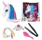TOITOYS DREAM HORSE Frisierkopf Einhorn mit Zubehör