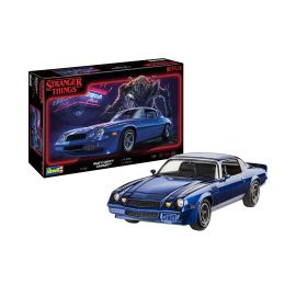 Model Set Stranger Things Chevy Camaro Z 28, Revell Modellbausatz mit Basiszubehör