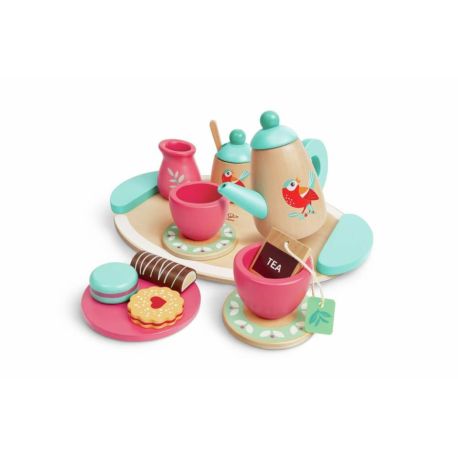Kinder-Teeservice aus Holz