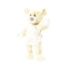 Puppen-Body mit Rüschen aus 100 % Bio-Baumwolle, ecru, Gr. 35-45 cm