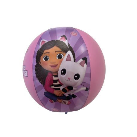 HAPPYPEOPLE Gabby s Dollhouse Strandball, aufgeblasen ca. 29 cm