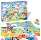 Ravensburger 22684 Bluey Colorino - Farb-Steckspiel für Kinder ab 2 Jahre, Klassiker zum Farbenlernen mit den Serienhe