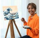 Ravensburger CreArt - Malen nach Zahlen 23690 - ART Collection: Große Welle (Hokusai) -  ab 14 Jahren