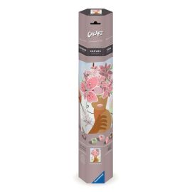 Ravensburger CreArt - Malen nach Zahlen 23908 - Gedankenblumen - ab 12 Jahren - Malen auf Leinwand