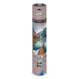 Ravensburger CreArt - Malen nach Zahlen 23909 - Seeblick - ab 12 Jahren - Malen auf Leinwand
