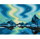 Ravensburger CreArt - Malen nach Zahlen 23907 - Nordlichter - ab 14 Jahren - Malen auf Leinwand