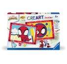 Ravensburger CreArt 23949 - Spidey  - Malen nach Zahlen Spiderman für Kinder 5-7 Jahre