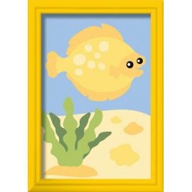 Ravensburger Malen nach Zahlen 23952 - Fröhlicher Fisch - Kinder ab 7 Jahren