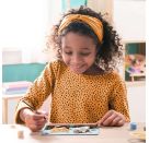 Ravensburger CreArt 23955 - Kätzchen im Schuh - Malen nach Zahlen für Kinder ab 9 Jahre