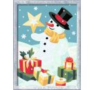 Ravensburger CreArt 23956 - Bezaubernder Schneemann - Malen nach Zahlen Winter für Kinder ab 9 Jahre