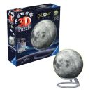 Ravensburger 11586 Puzzle Puzzle-Ball Der Mond - Glow-in-the-Dark 3D 72 Teile
