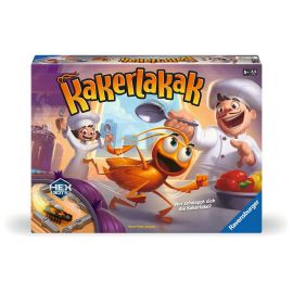 Ravensburger 20800 - Kakerlakak - Aktionsspiel mit elektronischer Kakerlake für Groß und Klein, für 2-4 Personen, geei