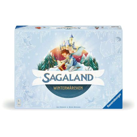 Ravensburger 22460 - Sagaland Wintermärchen - Brettspiel für Kinder und Erwachsene, 2-6 Spieler, Merkspiel Klassiker a