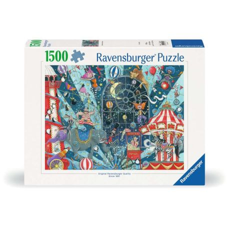 Ravensburger 12000797 Puzzle Willkommen beim Zirkus 1500 Teile