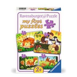 Ravensburger 12000854 Puzzle Kleine Tierfamilien 2 4 6 8 Teile