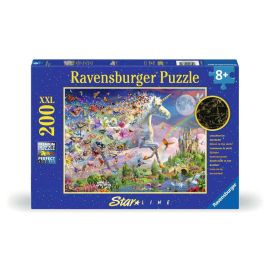 Ravensburger 12000872 Puzzle Leuchtendes Schmetterlingseinhorn 100 200 Teile XXL