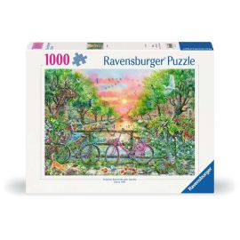 Ravensburger 12001089 Puzzle Verträumte Fahrräder in Amsterdam 1000 Teile