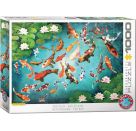 Eurographics Puzzle Colorful Koi Koi Fische von Guido Borelli 1000 Teile
