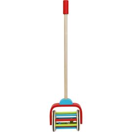 SpielMaus Holz Schieberegenbogen-Rassel