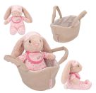 Princess Mimi Plüsch Hase Nelly im Körbchen
