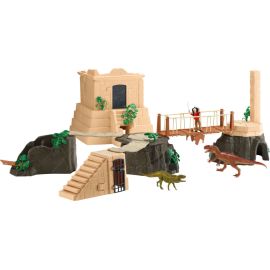 schleich®  DINOSAURS 42656 Dino Tempel-Eroberung Mega-Set